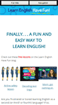Mobile Screenshot of learn-english-have-fun.com